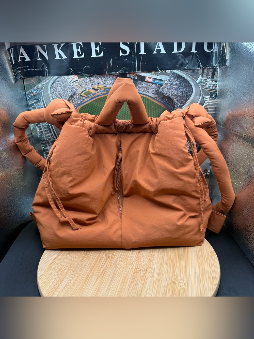 OLEND BACKPACKS Ona Soft Bag Backpack Shoulder Handbag Puffer Crossbody - Picture 3 of 14